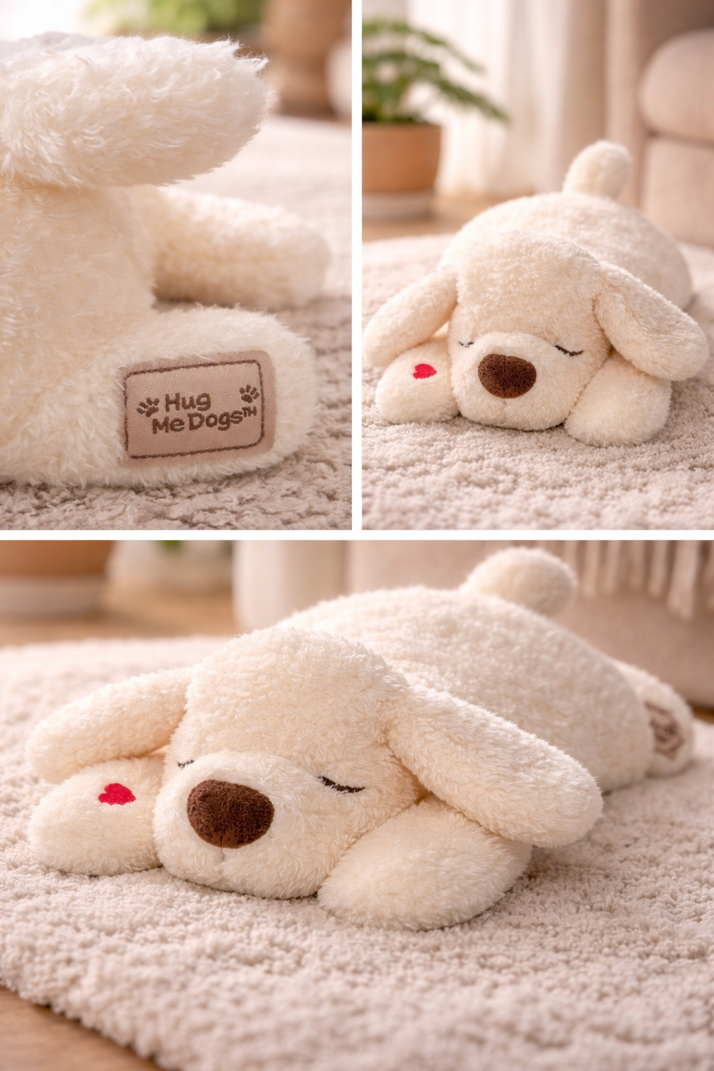 Hug Me Dogs™ Comfort Plush Puppy — Coming Soon